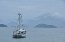 Picinguaba e a Serra do Mar, no litoral norte de São Paulo